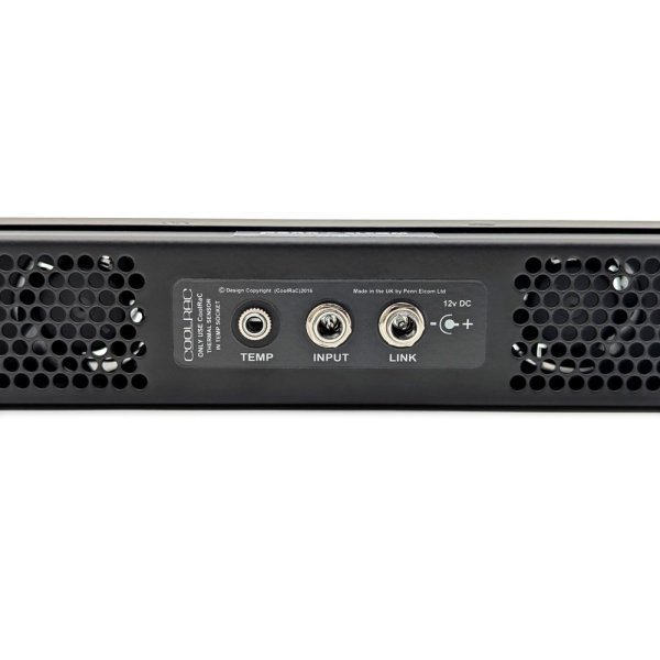 1U Front Facing Quiet Low Profile Rack Fan Unit