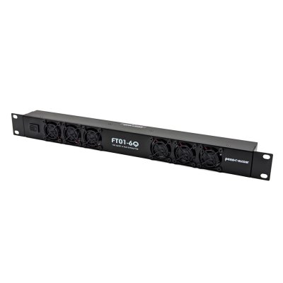 1U Front Facing Quiet Low Profile Rack Fan Unit