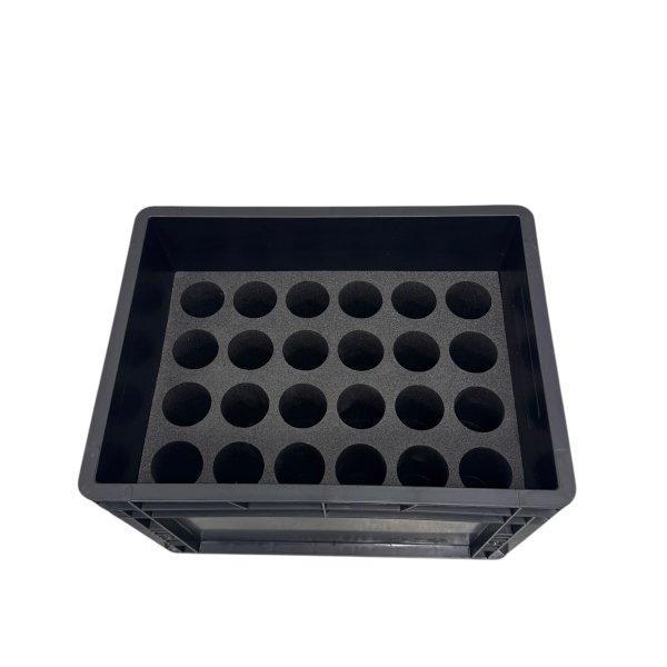 EU Store Box with inlay for microphones