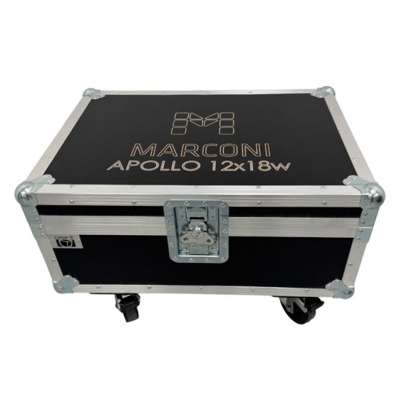 Flightcase for 4 x Marconi Apollo (12X18W)