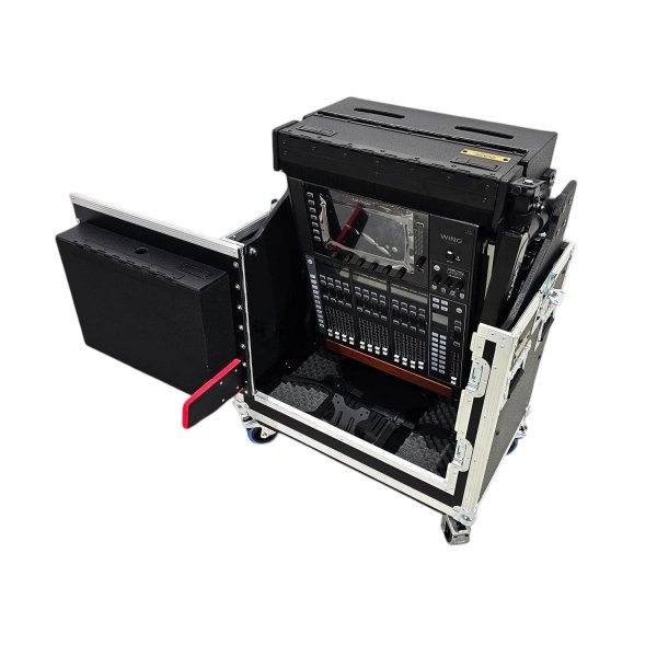 Flip case for Behringer WING Compact PRO with 2U