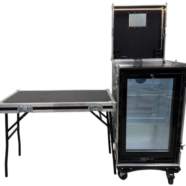 Hospitality case without drawers