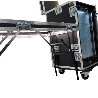Hospitality case without drawers