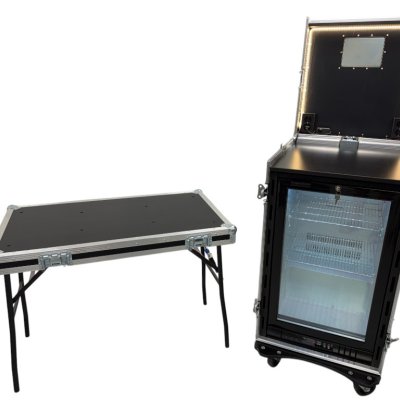 Hospitality case without drawers