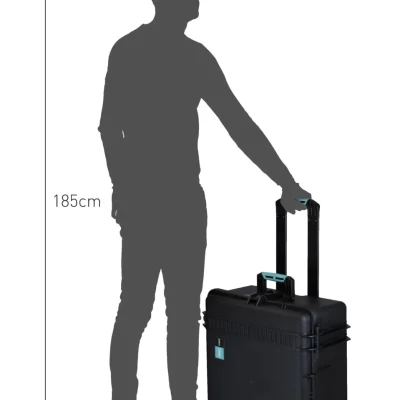HPRC2700W Wheeled Hard Case 555x459x256mm