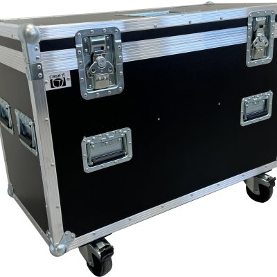 Flightcase housebox with 3xEU Boxes
