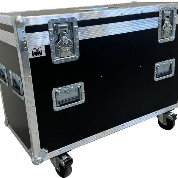 Flightcase housebox with 3xEU Boxes