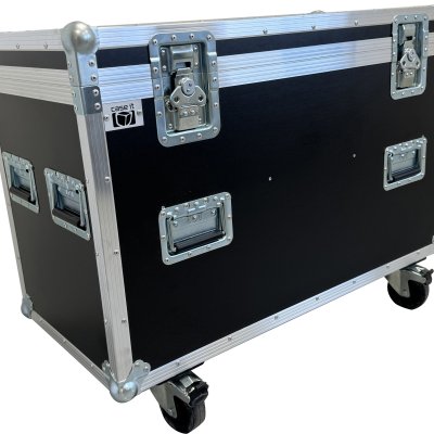 Flightcase housebox with 3xEU Boxes