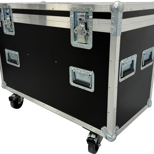 Flightcase housebox with 3xEU Boxes