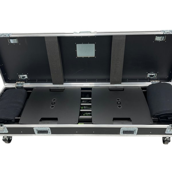 Flight Case for 2x Gravity Drape And Pipe set