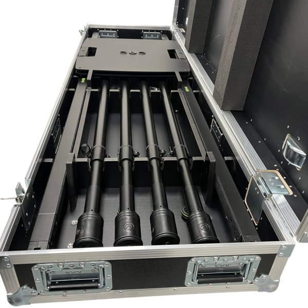 Flight Case for 2x Gravity Drape And Pipe set