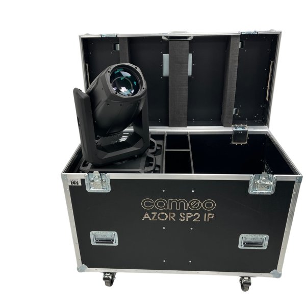 Flightcase for 4 x Cameo Azor SP2 IP