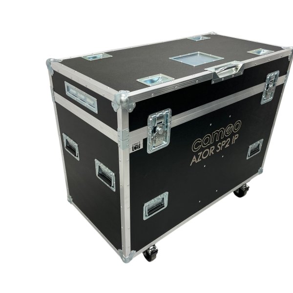 Flightcase for 4 x Cameo Azor SP2 IP