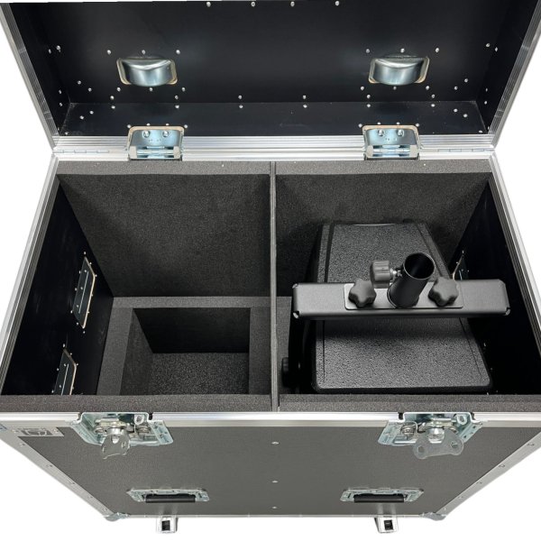 Flightcase for 2x D&B U7 with bracket