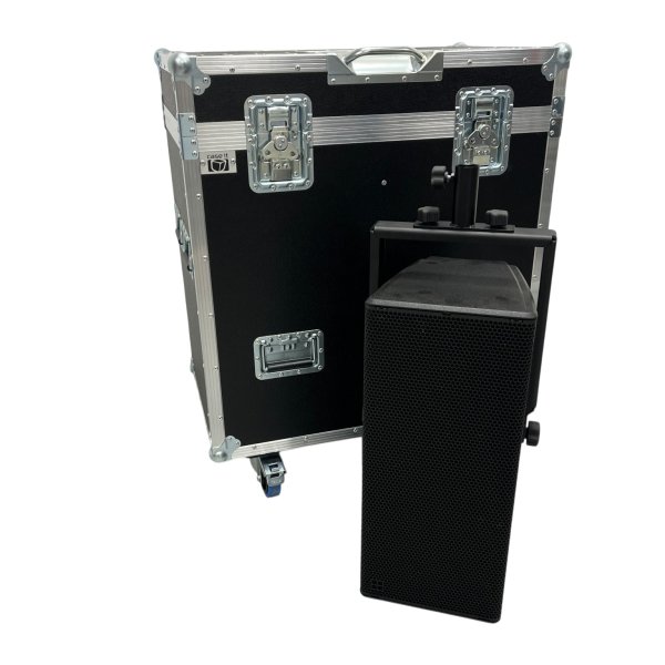 Flightcase for 2x D&B U7 with bracket