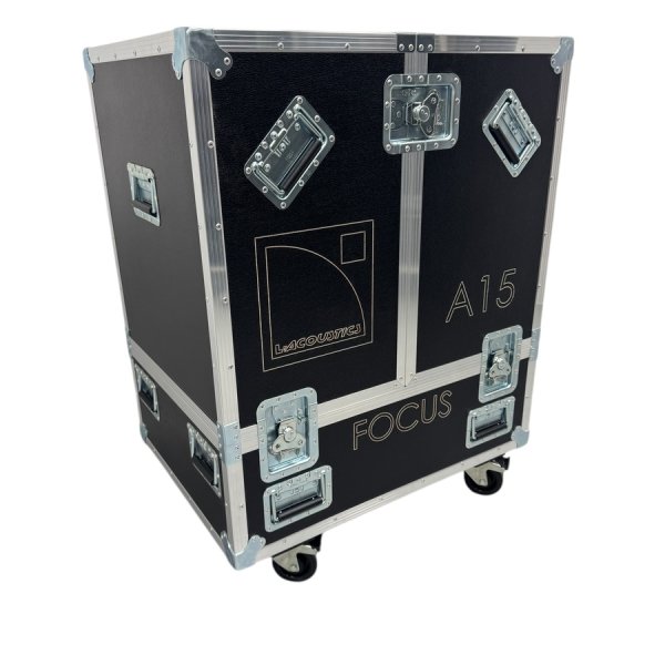 Flightcase for 2 x L-acoustics A15 (focus)