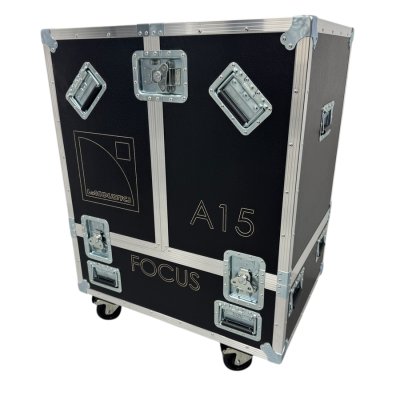 Flightcase for 2 x L-acoustics A15 (focus)