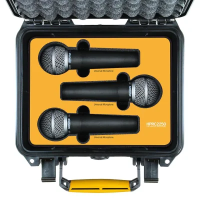 HPRC2250 Ready for 6 Universal Microphones