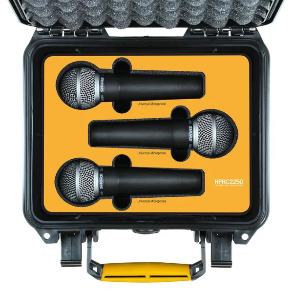 HPRC2250 Ready for 6 Universal Microphones
