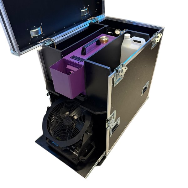 Flightcase for Hazer's with Co2 and fan