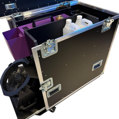 Flightcase for Hazer's with Co2 and fan