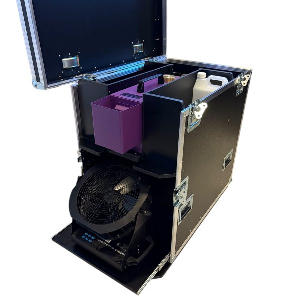 Flightcase for Hazer's with Co2 and fan
