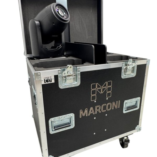 Flightcase for 4 x Marconi Vega Prime 250