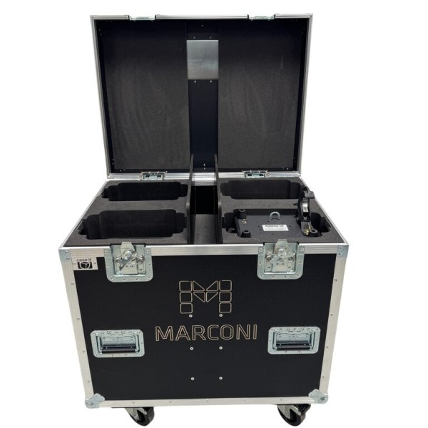 Flightcase for 4 x Marconi Vega Prime 250