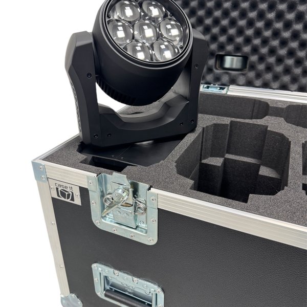 Flightcase for 8 x Martin ERA 150 Wash