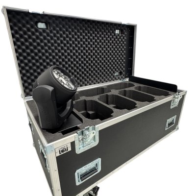 Flightcase for 8 x Martin ERA 150 Wash