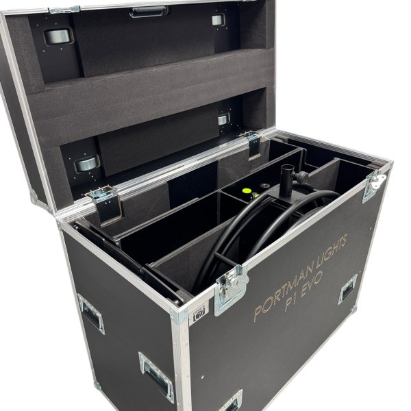 Flightcase for 2 x Portman Lights P1 EVO