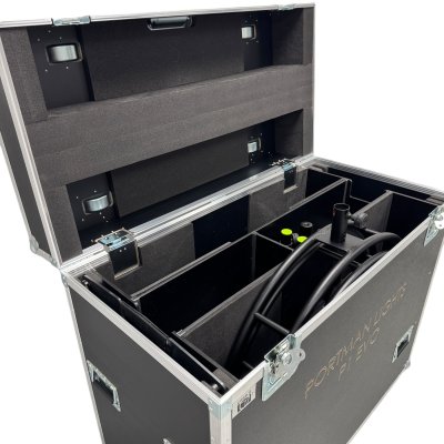 Flightcase for 2 x Portman Lights P1 EVO
