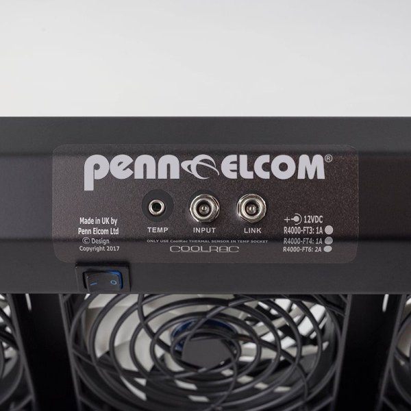 Ultra-quiet 6 Fan Tray for Server Enclosures