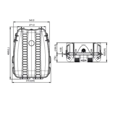 HPRC3500 Backpack 433x319x169mm