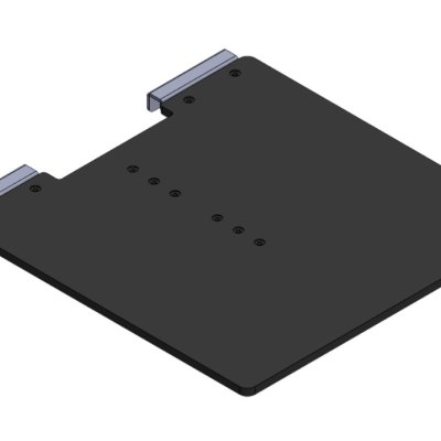 Foldable side mounted shelf