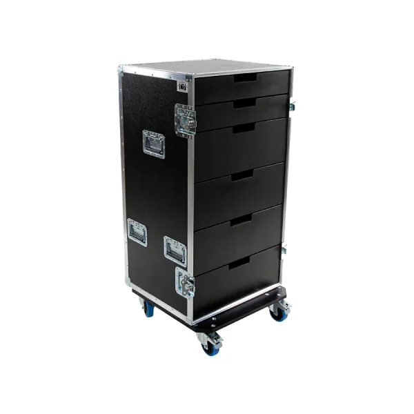 Cabinet with 6 drawers and table legs