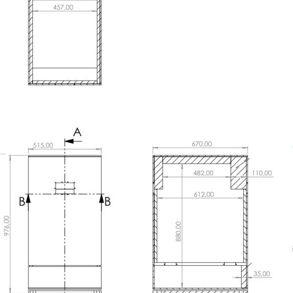 Flightcase for Slush-Ice Machine