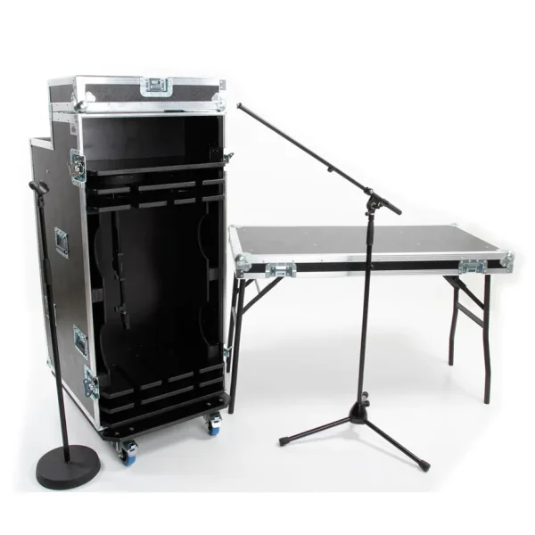 Flightcase Microphone stands