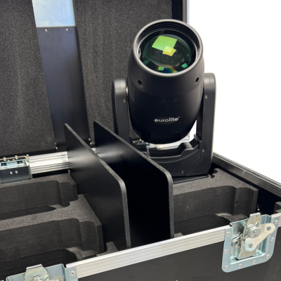 Flightcase for 4 x Eurolite TMH XB-280