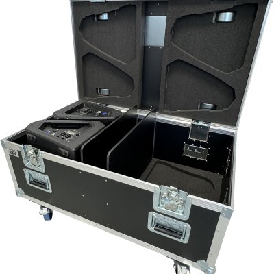 Flightcase for 4 x LD system MON 8