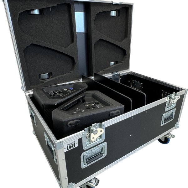 Flightcase for 4 x LD system MON 8