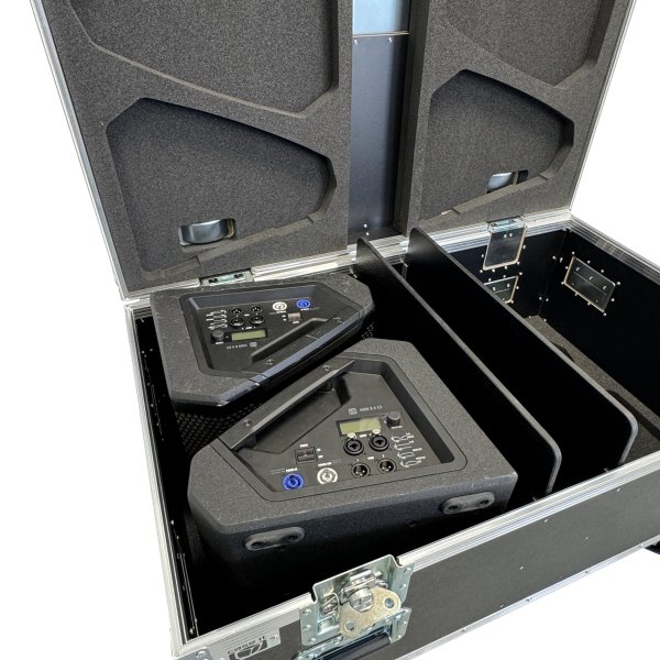 Flightcase for 4 x LD system MON 8