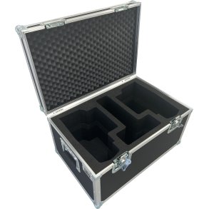 Flightcase for 2 x Eurolite Cat-80