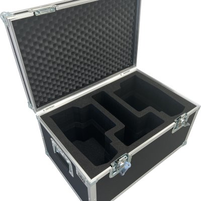 Flightcase for 2 x Eurolite Cat-80