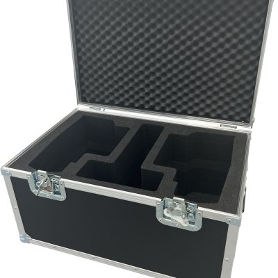 Flightcase for 2 x Eurolite Cat-80