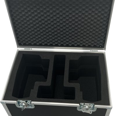 Flightcase for 2 x Eurolite Cat-80