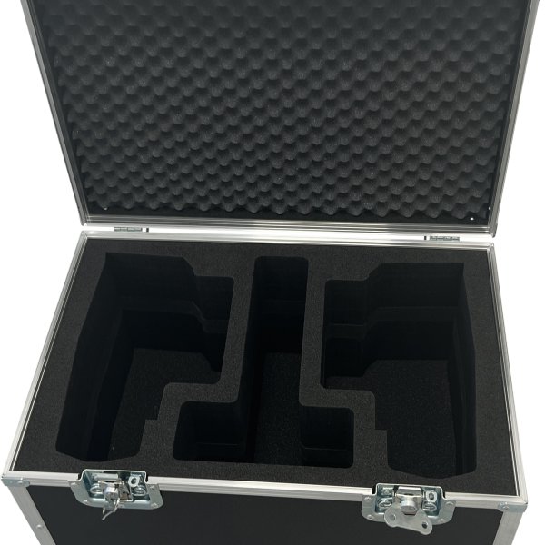 Flightcase for 2 x Eurolite Cat-80