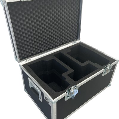 Flightcase for 2 x Eurolite Cat-80