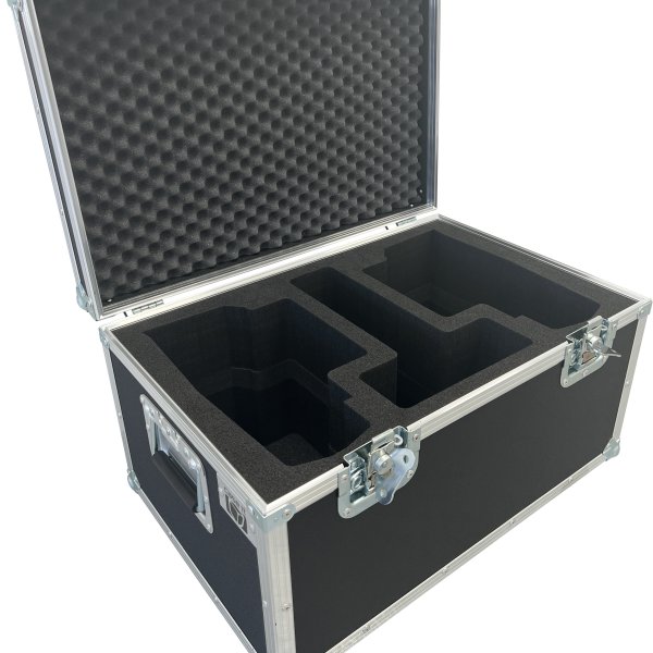Flightcase for 2 x Eurolite Cat-80