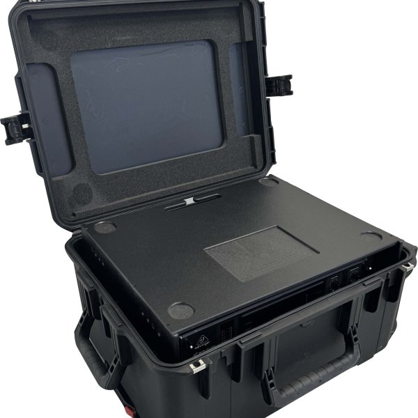 SKB flyrack with 4unit rack